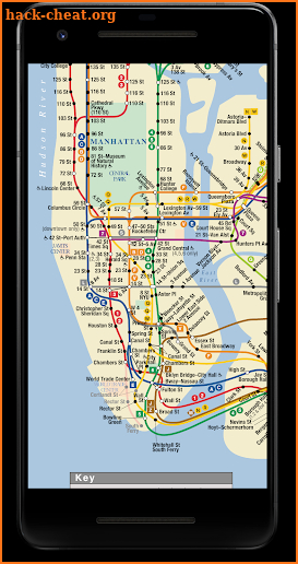 NYC Subway Map screenshot