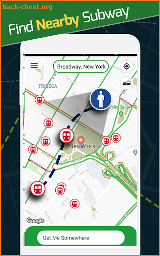 NYC – Subway Routes and schedules screenshot