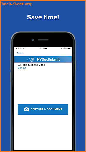 NYDocSubmit screenshot