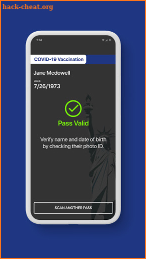 NYS Excelsior Pass Scanner screenshot
