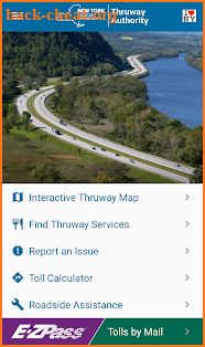 NYS Thruway Authority screenshot