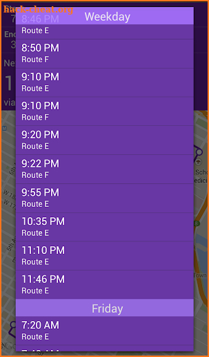 NYU Bus Tracker screenshot