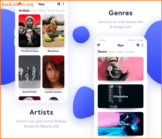 Nyx Music Player screenshot