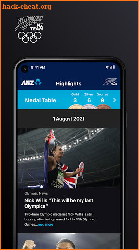 NZ Team screenshot