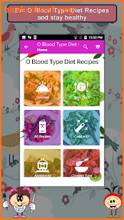 O Blood Type Diet Recipes screenshot