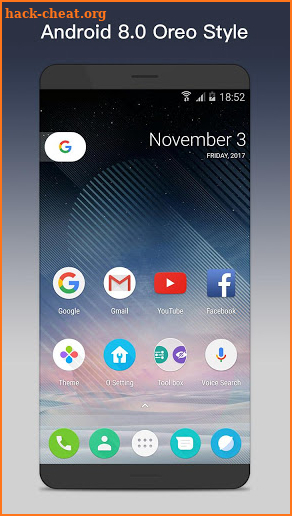 O Launcher 8.0 for Android™ O Oreo Launcher screenshot