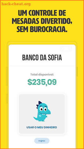 O Meu Banco - Controle de Mesada para crianças screenshot