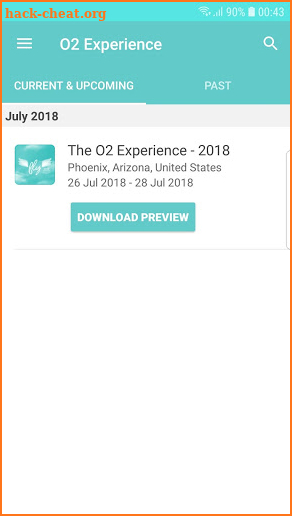 O2 Experience screenshot