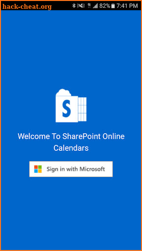 O365 SharePoint Online Calendar screenshot