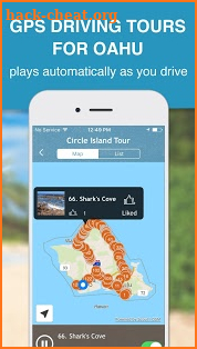 Oahu Hawaii GPS Driving Tour screenshot