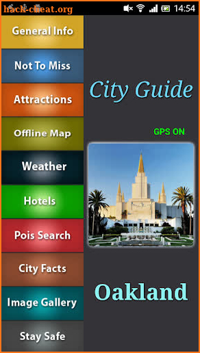 Oakland Offline Guide screenshot