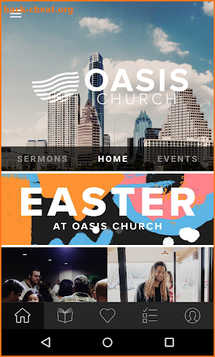 Oasis Church TX screenshot