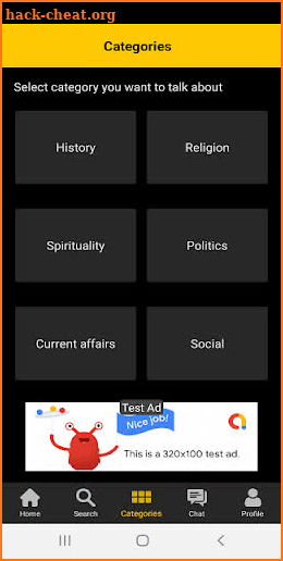 Obafa app screenshot