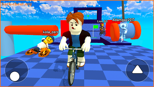 Obby bike: Parkour Adventure screenshot