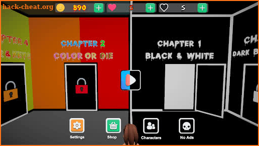 Obby Colors: Paint Or Die screenshot