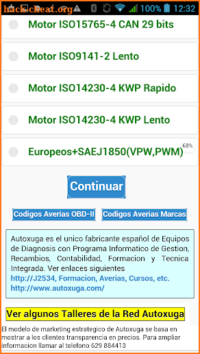 OBD Premium diagnosis coches OBD ELM327 screenshot