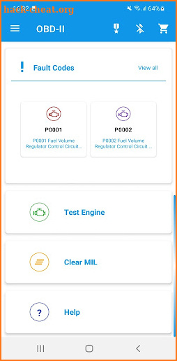 OBD2 Bluetooth Car Scanner screenshot