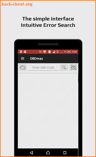 OBD2 scanner & fault codes description: OBDmax screenshot