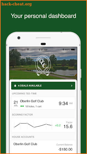 Oberlin Golf Club screenshot