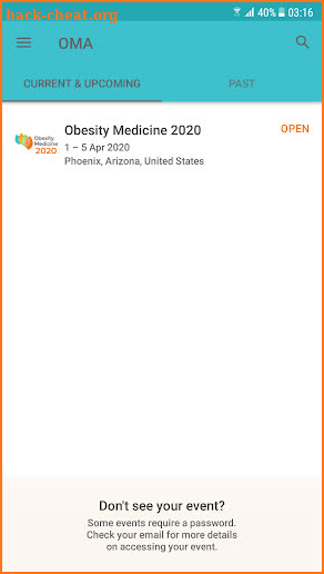 Obesity Medicine Association screenshot