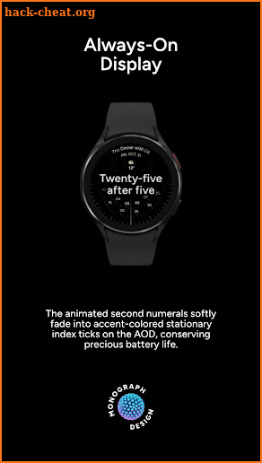 Obscurity Concentric Watchface screenshot