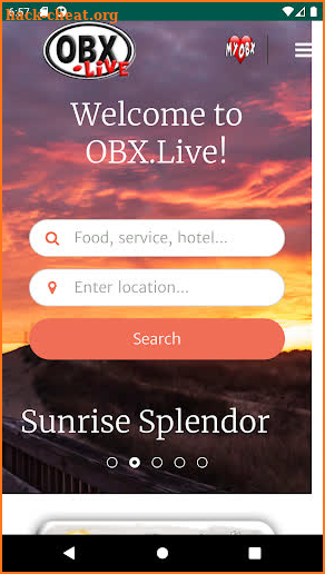 OBX.Live "Your Local Guide to The Outer Banks" screenshot