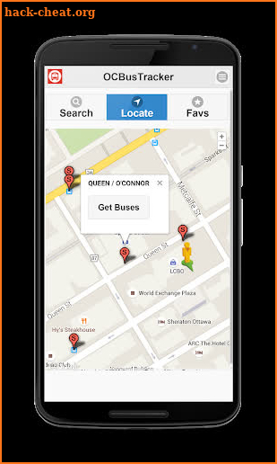 OC Bus Tracker screenshot