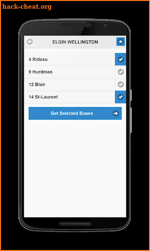 OC Bus Tracker screenshot