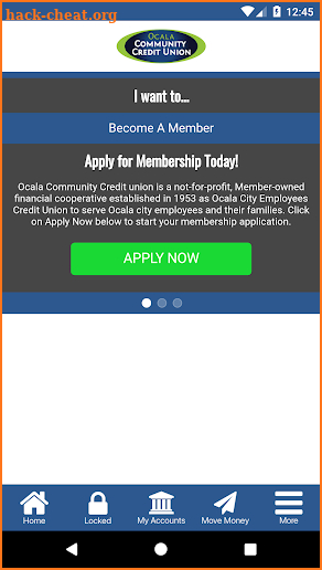 Ocala Community Credit Union screenshot