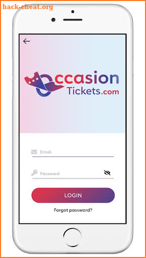Occasion Tickets screenshot