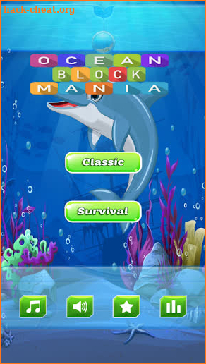 Ocean Block Puzzle Mania Game screenshot