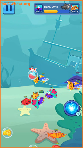 Ocean Club-Fish Fight screenshot