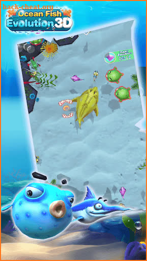 Ocean Fish Evolution 3D screenshot