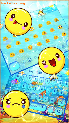 Ocean Fish Keyboard screenshot