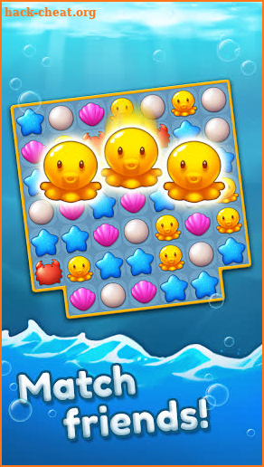 Ocean Friends : Match 3 Puzzle screenshot