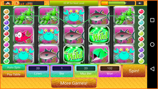 Ocean Games Casino Slot Machine screenshot