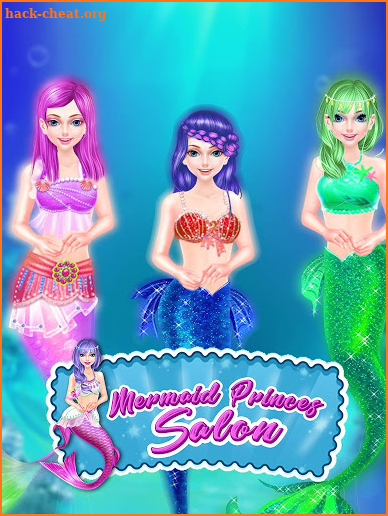 Ocean Mermaid Princess: Makeup Salon Games screenshot