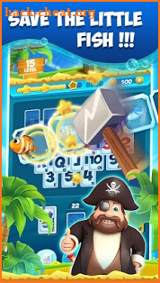 Ocean Pirate solitaire screenshot