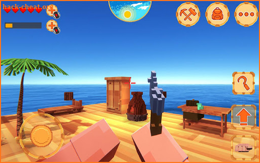 Ocean Raft 3D screenshot