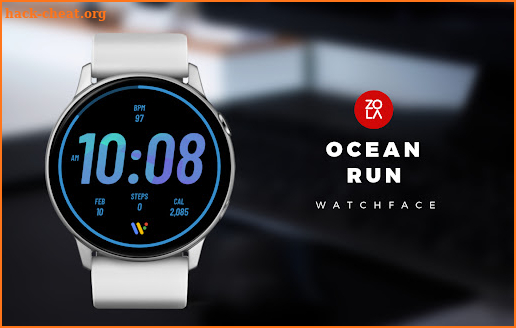 Ocean Run Watch Face screenshot