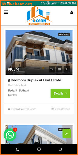Ocean Villa - Ocean Growth Homes screenshot