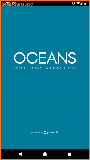 OCEANS Conference screenshot
