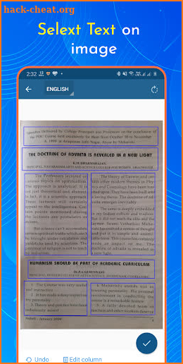 OCR Text Scanner : Convert an image to text screenshot