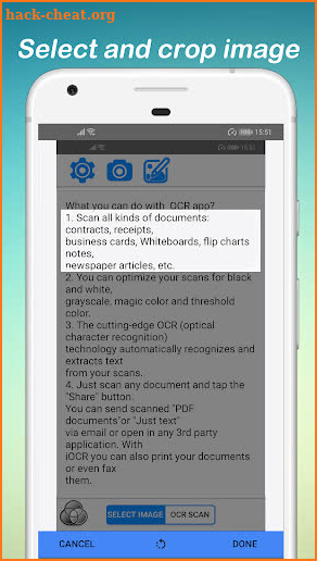 OCR Text Scanner - Image to Text screenshot
