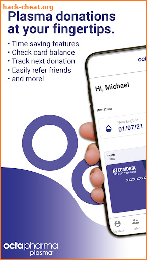 OctaApp – Donate Plasma, Make Money, Save Lives! screenshot