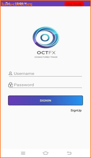 octaFx screenshot