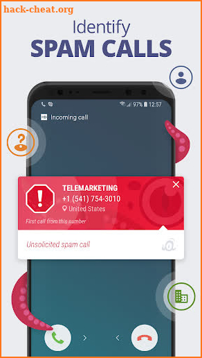 Octocaller: Call Protect & Reverse Phone Lookup screenshot