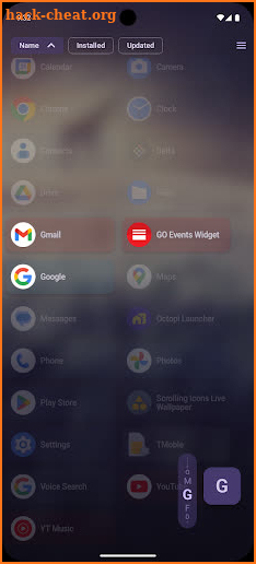 Octopi Launcher screenshot