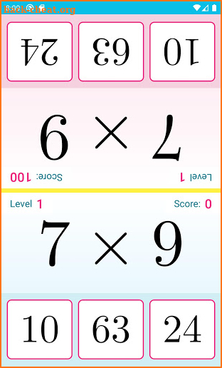 Octopus Math Game screenshot