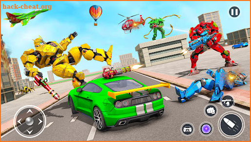Octopus Robot Car - Robot Game screenshot